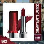 Maybelline New York Color Sensational The Creamy Mattes Lipstick, 903 Midnight Date 3.9 gm
