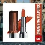 Maybelline New York Color Sensational Creamy Matte Lipstick, 675 Brooklyn Bare 3.9gm