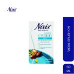 Nair Facial Brush On Cream - Argan Oil 50 ml
