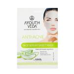 Ayouthveda Anti - Acne Face Serum Sheet Mask 20 gm