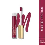 MyGlamm Ultimatte Long Stay Matte Liquid Lipstick-Berry Charmer 2.5 ml