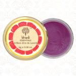 Khadi Essentials Beetroot Lip Balm with Beeswax Shea Butter for Dry and Chapped Lips 5 gm
