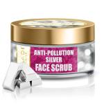 Vaadi Herbals Silver Face Scrub - Pure Silver dust & Fenugreek 50 gm