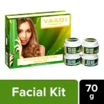 Vaadi Herbals Anti-Acne Aloe Vera Facial Kit with Green Tea Extract 70 gm