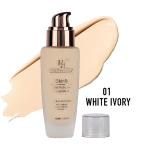 Half N Half Skin Fit Anti - Pollution, Deep Hydration & Oil Foundation, White Ivory 40 ml