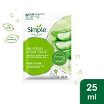 Simple Kind to Skin De-stress Sheet Mask 25 ml