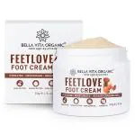 Bella Vita Organic Feet Love Foot Cream Softens, Hydrates Dry Feet 50 gm