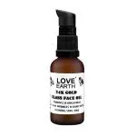 Love Earth 24K Gold Glass Face Oil With Pure Essential Oils, Paraben & Chemical Free 30 ml