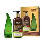 WOW Skin Science Duo kit apple cider Shampoo + Aloe vera gel 1's