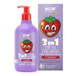 Wow Life Science Kids 3 in 1 Tip to Toe Wash - Strawberry 300 ml