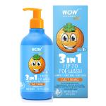 Wow Life Science Kids 3 in 1 Tip to Toe Wash - Sweet Orange 300 ml