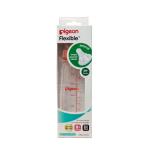 Pigeon Flexible 9+ Months PP Feeding Bottle - Red 240 ml