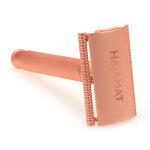 Hajamat Spade Safety Razor, Ultra High Grade Stainless Steel 304, Rose Gold Finish 1's