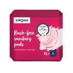 Sirona Cottony Soft Rash Free Sanitary Pads for Women (XL+) 4's