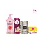 Vi-John Women Care Kit (Saffron Haldi Chandan Fairness Cream 50 gm + Fast Glow Fairness Cream 50 gm + Cobra Limited Edition Eau De Parfum 60 ml + Saffron Fairness Rose Body Lotion 250 ml ) 1's