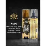 St. John Liquid Bomb Code Gold Edition Body Spray 150 ml + Liquid Bomb Intense Body Spray 150 ml
