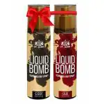 St. John Liquid Bomb Code Gold Edition Body Spray 150 ml + Liquid Bomb Oud Gold Edition Body Spray 150 ml
