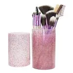 Beautiliss Professional Glitter Dust Makeup Brush with shimmer storage case 12's