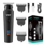 VGR V-937 Trimmer 500 min Runtime 3 Length Settings (Black) 1's