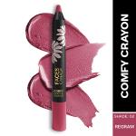 Faces Canada Comfy Matte Lip Crayon - Regram 02, 2.8gm