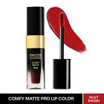 Faces Canada Comfy Matte Pro Liquid Lipstick - Rust Raisin 02, 5.5 ml 10HR Stay No Dryness