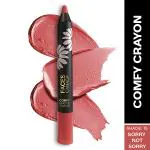 Faces Canada Comfy Matte Lip Crayon - Sorry Not Sorry 15, 2.8gm
