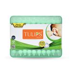 TULIPS Paper Stick Safety Cotton Buds Flat Box 50's