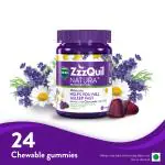 Vicks ZZZQuil Natura Chewable Gummies 24's