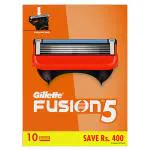 Gillette Fusion 5 Cartridges 10's