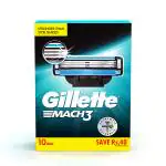 Gillette Mach3 Cartridges 10's