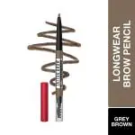 Maybelline New York Tattoo Brow 36 Hr Brow Pencil Grey Brown Waterproof Eyebrow Pencil with Precision Tip 0.25 gm