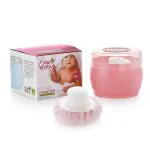 Beebaby Premium Powder Puff with Container for Baby 0M + (Pink) 1's