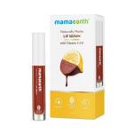 Mamaearth Naturally Matte Lip Serum Matte Liquid Lipstick with Vitamin C & E For Upto 12 Hour Long Stay Chocolate Truffle 3 ml