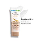 Mamaearth Rice Face Wash with Rice Water & Niacinamide for Glass Skin B3+ 100ml