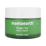 Mamaearth Green Tea Night Cream With Green Tea & Collagen For Open Pores 50 gm