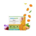 Mamaearth Ubtan Nourishing Bathing Soap with Turmeric & Saffron Sulfate Free Soap for Tan Removal Pack OF 5 X 75gm 375 gm