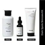 Minimalist Anti Pigmentation Kit with Alpha Lipoic + Glycolic 07% Cleanser, Alpha Arbutin 02% Serum and sunscreen SPF 50 180 gm