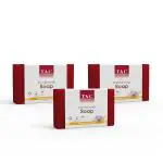 TAC The Ayurveda Co. Bathing Soap - Kumkumadi (Pack of 3 x 100 gm) 1's