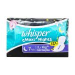 Whisper Maxi Nights Wings Sanitary Pads (XL+) 7's
