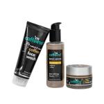 mCaffeine Daily Skin Tonic Kit Face Wash, Niacinamide Toner Serum & Oil Free Moisturizer Set of 3 300 ml