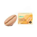 mCaffeine Exfoliating Coffee Bath Soap with Caramel & Almond Milk for Tan Removal & Moisturization 75 gm