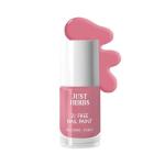 Just Herbs Nail Polish 21 Chemical Free Formula, Quick Dry, Glossy, Rose Rush 6 ml