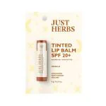 Just Herbs Tinted Lip Balm for Men and Women for Dry & Chapped, (Vanilla) 4 gm