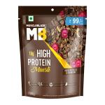 MuscleBlaze High Protein Muesli Mix - Dark Chocolate & Cranberry 100 gm
