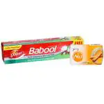 Dabur Babool Toothpaste 175gm (Free Godrej No.1 Soap 40 gm)