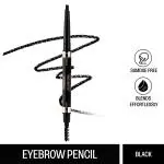 Insight Cosmetics Smudge Free Eyebrow Pencil - Black 0.5 gm