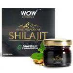 WOW Life Science Pure Himalayan Shilajit Powered By Ashwagandha 20 gm