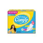 Amrutanjan Comfy Snug Fit Sanitary Pads - Regular Dry Value Pack 18's