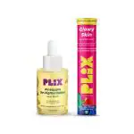 Plix The Plant Fix Glutathione Skin Glow 15 Tablets And Pineapple Serum Combo, 2% Unisex 30 ml