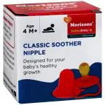Morisons Baby Dreams Classic Soother Nipple (Age 4 M +)